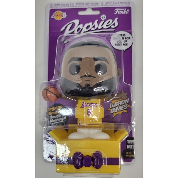 Funko Other - Funko‎ Popsies LeBron James Los Angeles Lakers NBA Vinyl Figure Pop-Up Greeting